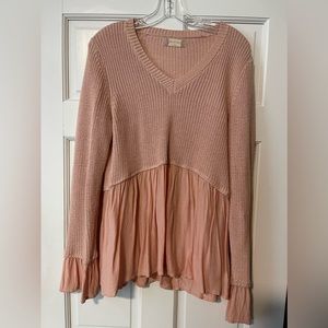 Boho knitted top